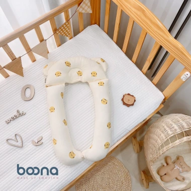 Gối Chữ U Boona Vải Xô Muslin Cao Cấp - Thoáng Khí, Thấm Hút, Giá 134.000₫ (Giảm 21%)