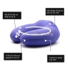 Gối Chữ U Cao Su Non Kê Cổ Đỡ Cực Tốt Sau Gáy, Vỏ Vải Mát ZURI PILLOW GLC-05 77.000đ 3