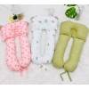 Gối chữ U cho bé ngủ, chống giật mình, vải xô Muslin mềm mại, đệm êm ái, hỗ trợ ngủ sâu - Giá chỉ 69.000đ 2
