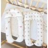 Gối chữ U cho bé sơ sinh Anchee vải xốp - Chống giật mình, ngừa méo bẹp đầu 109.000đ 5