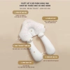 Gối chữ U cho bé sơ sinh - Chống giật mình, chống méo đầu, dây rút 3 đầu điều chỉnh, ngủ ngon 6