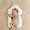 Gối chữ U cho bé sơ sinh - Chống giật mình, ngăn méo đầu, dây rút 3 đầu điều chỉnh, giúp bé ngủ ngon 2