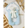 Gối chữ U cho trẻ sơ sinh nhung mềm mịn, chống giật mình - Giá 149.000 VND (Giảm từ 178.800 VND) 3