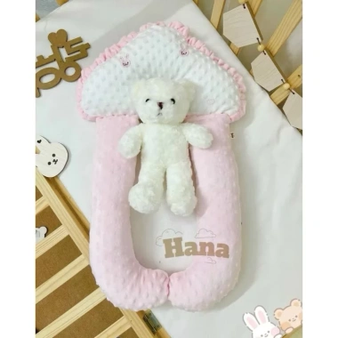Gối chữ U cho trẻ sơ sinh nhung mềm mịn, chống giật mình - Giá 149.000 VND (Giảm từ 178.800 VND) 4 Gối chữ U cho trẻ sơ sinh nhung mềm mịn, chống giật mình - Giá 149.000 VND (Giảm từ 178.800 VND) 4