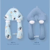 Gối chữ U đa năng MB07 cho bé sơ sinh – Chống bẹp đầu, định hình đầu, êm ái thoáng mát 5