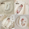 Gối chữ U hình thỏ đa năng cho bé sơ sinh cao cấp, cotton Hàn, giảm giá 250k 2