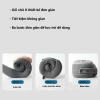 Gối chữ U kê cổ cúc bấm điều chỉnh, cao su non HOKO, mút hoạt tính, kèm hộp đựng du lịch tiện lợi 6