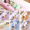 Gối chữ U LISHUANG cho bà bầu Vỏ gối êm ái, đệm lót êm, đệm mút cao su, hỗ trợ ngủ, đỡ lưng tại nhà sinh hoạt, giá ưu đãi 166.428đ 3