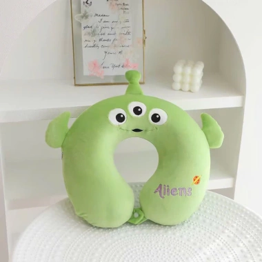 Gối chữ U loại 1 êm ái, thân thiện, giảm giá 38.000đ - hỗ trợ cổ thoải mái