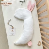 Gối chữ U Mochee chặn thỏ cho bé, cotton thoáng mát, chống méo đầu – Giá ưu đãi 290.000₫ 3