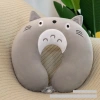 Gối chữ U ruột bông rẻ vô địch - Hỗ trợ cổ, phù hợp văn phòng, học sinh, sinh viên - 37.240₫