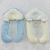 Gối chữ U tháo rời cho bé sơ sinh - Chống méo đầu, chống giật mình, nhung massage 142k 2