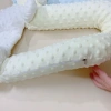 Gối chữ U tháo rời cho bé sơ sinh - Chống méo đầu, chống giật mình, nhung massage 142k 5