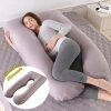 Gối chữ U tháo rời, giặt được cho bà bầu – hỗ trợ thắt lưng, thoải mái, 171.720₫