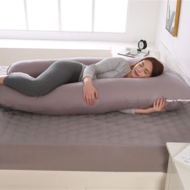 Gối chữ U tháo rời, giặt được cho bà bầu – hỗ trợ thắt lưng, thoải mái, 171.720₫ 3