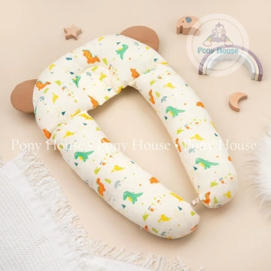 Gối chữ U Xô Muslin đa năng - chống méo đầu, ngăn giật mình cho bé sơ sinh, 115.000₫ 2 Gối chữ U Xô Muslin đa năng - chống méo đầu, ngăn giật mình cho bé sơ sinh, 115.000₫ 2