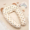 Gối chữ U Xô Muslin đa năng - chống méo đầu, ngăn giật mình cho bé sơ sinh, 115.000₫ 6