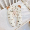 Gối chữ U Xô Muslin đa năng - chống méo đầu, ngăn giật mình cho bé sơ sinh, 115.000₫ 9