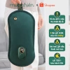 Gối chườm nóng cổ vai gáy & túi chườm bụng kinh HanzHeng mẫu dài, sạc chống cháy an toàn, vải nhung - 350.000