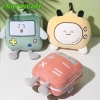 Gối cổ CHARMENTT 2 trong 1 – Vỏ mắt du lịch hoạt hình, gối ngủ nhung chữ U di động sáng tạo văn phòng