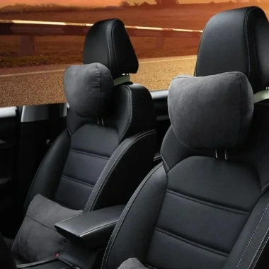 Gối Cổ Ghế LISHUANG Tựa Đầu Điều Chỉnh, Đệm Hỗ Trợ Cổ Mềm cho Maybach Benz Du Lịch 8