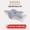 Gối công thái học Asuki thế hệ 2 - Chống đau cổ vai gáy, ngáy, hỗ trợ ngủ nhanh 10