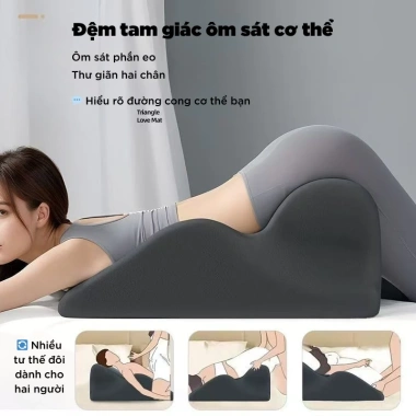 Gối Công Thái Học IV Grow Love Đa Năng 3in1 - Massage Thư Giãn, Tựa Lưng Êm Ái, Định Hình Tư Thế - Giá 499.000 VND