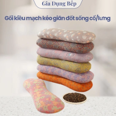 Gối công thái học lõi vỏ kiều mạch đàn hồi, giảm đau vai gáy, thắt lưng, gối kê cổ - Giá ưu đãi 280.000 VND
