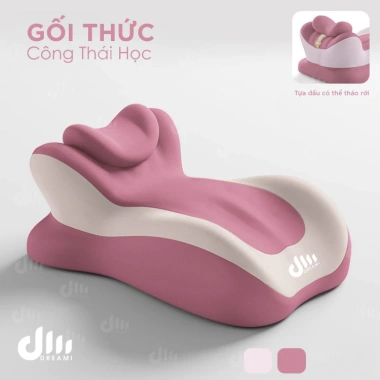 Gối Công Thái Học Memory Foam Dreami Ôm Cổ - Gối Tình Yêu Giá Ưu Đãi 456.500₫ 2