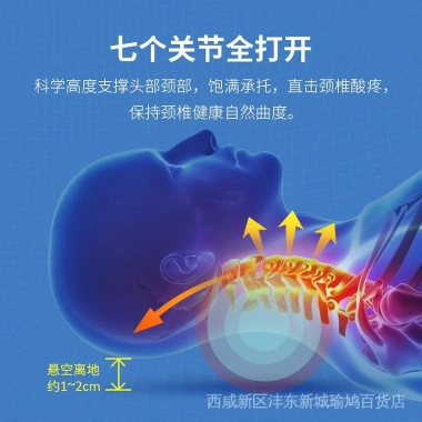 Gối cột sống cổ Đức hình trụ - Đệm cổ tùy chỉnh hỗ trợ giấc ngủ, giao nhanh