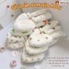 Gối đa năng chữ U NẤM - Gối chặn & ôm muslin trần bông, mềm êm, thoáng mát cho bé - Giá 154.000₫ 2