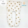 Gối đa năng chữ U NẤM - Gối chặn & ôm muslin trần bông, mềm êm, thoáng mát cho bé - Giá 154.000₫ 5