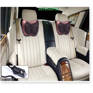 Gối Đầu Xe Ô Tô Mát Xa Hồng Ngoại, Tẩy Bám - Giá Ưu Đãi 1.499.000 VNĐ