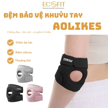 Gối Đệm Bảo Vệ Khuỷu Tay AOLIKES 7.941 - Cố Định, Thích Hợp Thể Thao, 119.000₫