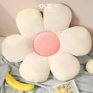 Gối đệm bông hoa 6 cánh Pastel decor sofa - mẫu 2.025 OH Decor, màu hot, giảm 23% 8