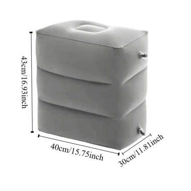 Gối đệm chân GUTGOJO bơm hơi bền bỉ, nhẹ thoải mái, du lịch ô tô - 182.952 VND 2