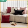 Gối Đệm Chenille Checkered 45x45 Phòng Khách Sofa và Phòng Ngủ - Giá 195,696₫ 2