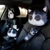 Gối Đệm Đầu Ô Tô 3D Husky Shiba Chống Mỏi Vai Gáy - Ruffo Cao Cấp Giá Rẻ 60k 4