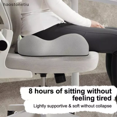 Gối đệm NS Memory Foam Coccyx có xương đòn, thiết kế cong ô tô, ghế văn phòng, giảm áp lực, hỗ trợ thắt lưng 3
