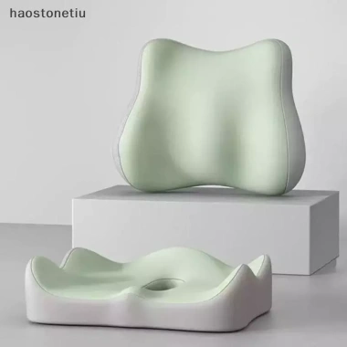 Gối đệm NS Memory Foam Coccyx có xương đòn, thiết kế cong ô tô, ghế văn phòng, giảm áp lực, hỗ trợ thắt lưng 8
