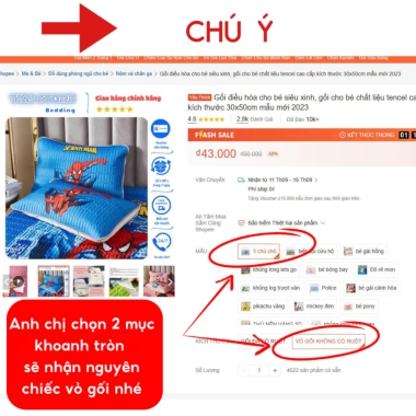 Gối Điều Hòa 30x50cm Cho Bé Đi Học – Thoáng Khí, Thấm Hút Mồ Hôi, Giá 52.000₫ 3