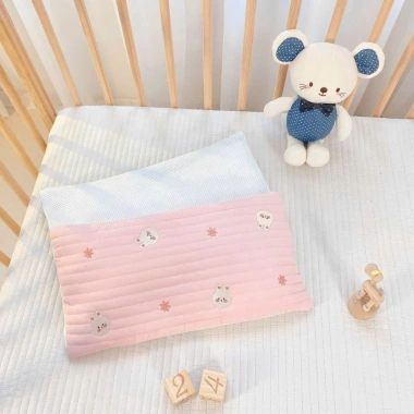 Gối Điều Hoà Monona Trần Bông – Mềm, Thấm Hút, Thoáng Mát, Kháng Khuẩn cho Sơ Sinh – 153.000₫