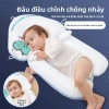 Gối định hình bé chữ U chống lệch đầu, giảm áp lực, hỗ trợ ngủ - 154.486 VND