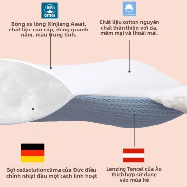 Gối định hình bé chữ U chống lệch đầu, giảm áp lực, hỗ trợ ngủ - 154.486 VND 4 Gối định hình bé chữ U chống lệch đầu, giảm áp lực, hỗ trợ ngủ - 154.486 VND 4