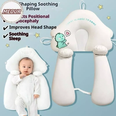 Gối Định Hình Đầu Bé Sơ Sinh Meour - Ngăn Ngừa Đầu Phẳng, Tiện Dụng, Giá 99.600₫ 2