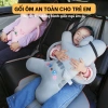 Gối Đỡ Cổ An Toàn Cho Bé - Gối Chữ K Ô Tô Đa Năng, Ngăn Siết Cổ Khi Thắt Dây, Giá 220k