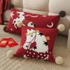 Gối Đỏ Lễ Hội Ngựa Năm Mới Sang Trọng: Sofa Phòng Khách, Giường, Giá 135.523₫ 4