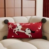 Gối Đỏ Lễ Hội Ngựa Năm Mới Sang Trọng: Sofa Phòng Khách, Giường, Giá 135.523₫ 7