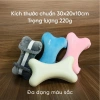 Gối Foam khúc xương Heli đa chức năng 30x20x10cm - Tựa đầu xe hơi, xe máy cho bé, giảm còn 159.000₫ 2