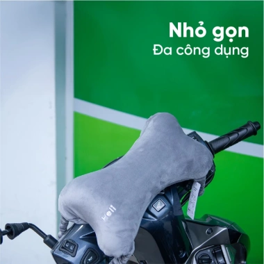 Gối Foam khúc xương Heli đa chức năng 30x20x10cm - Tựa đầu xe hơi, xe máy cho bé, giảm còn 159.000₫ 3 Gối Foam khúc xương Heli đa chức năng 30x20x10cm - Tựa đầu xe hơi, xe máy cho bé, giảm còn 159.000₫ 3